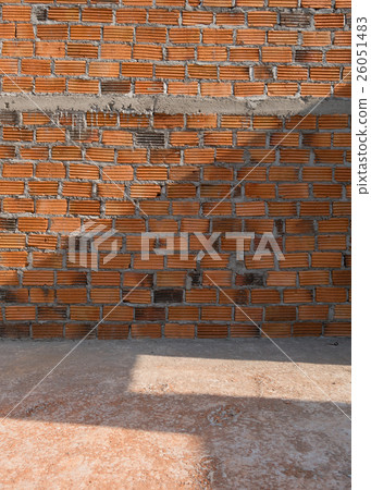wall made brick in residential building wall made brick in residential building 26051483