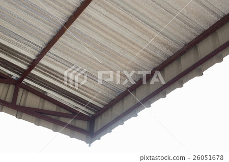 silver foil insulation heat on ceiling roof house 26051678