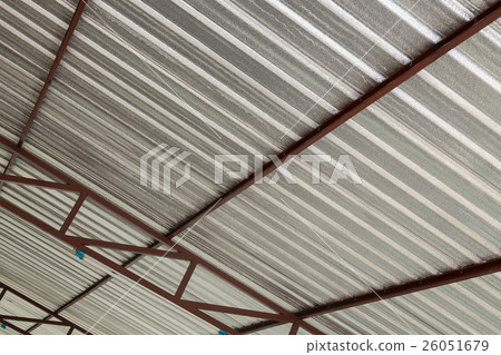 silver foil insulation heat on ceiling roof house 26051679