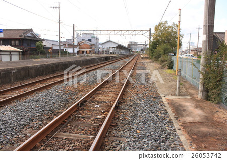Scenery of JR Ryoima station Kashihara city Nara prefecture Kashi Scenery of JR Ryoima station Kashihara city Nara prefecture Kashi 26053742