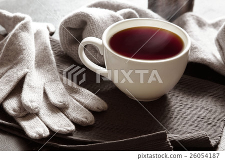 Cozy warming fall autumn or winter cold season 26054187