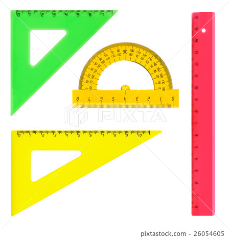 Multicolored rulers 26054605