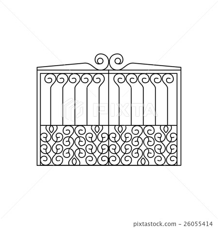 Metal Lattice Fencing Design 26055414