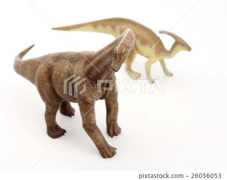 Isolated dinosaur in white background 26056053