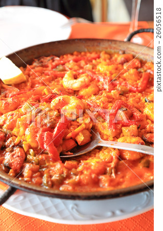 正宗的西班牙美味海鮮飯 正宗的西班牙美味海鮮飯 26056518