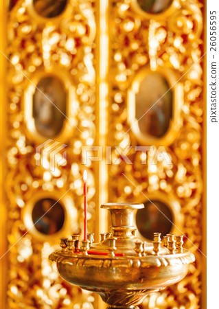 Golden details in the Orthodox Christian Church 26056595