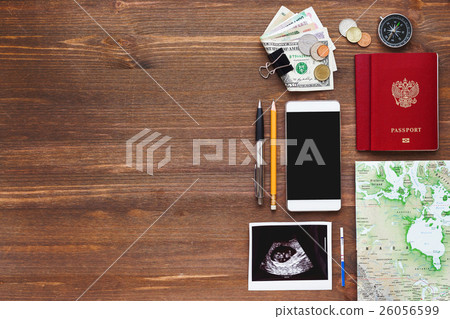 Travel while being pregnant background. Travel while being pregnant background. 26056599