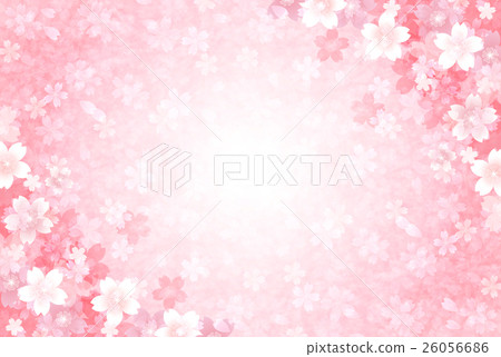 櫻花日本紙新年賀卡背景 26056686