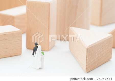 一對新婚夫婦面臨困難 26057351