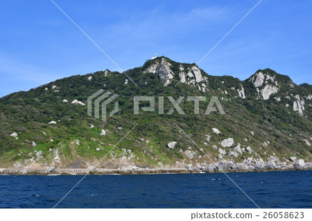 Okinoshima island and lighthouse 26058623