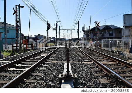 鳥取客棧的鐵路道口 26058888