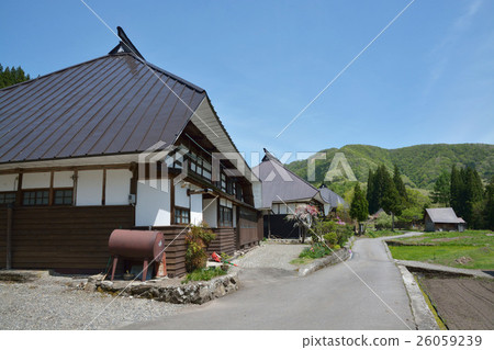 Aoki village Important Traditional building group preservation area Aoki village Important Traditional building group preservation area 26059239