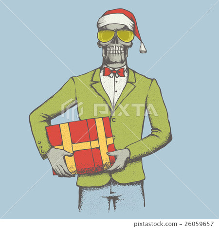 Vector skull illustration Vector skull illustration 26059657