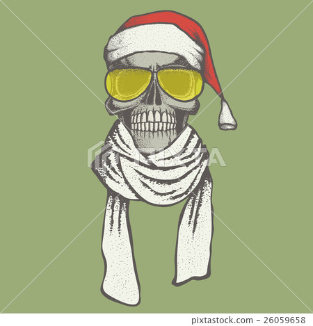 Vector skull illustration Vector skull illustration 26059658