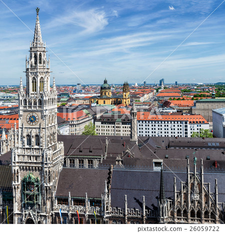 Aerial view of Munich  26059722