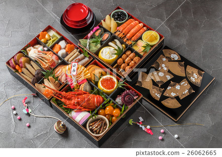 新年菜一般日本新年菜(osechi) 新年菜一般日本新年菜(osechi) 26062665