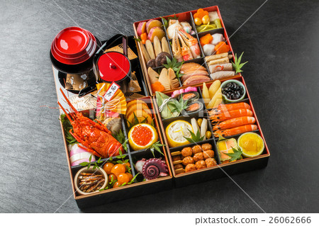 新年菜一般日本新年菜(osechi) 新年菜一般日本新年菜(osechi) 26062666