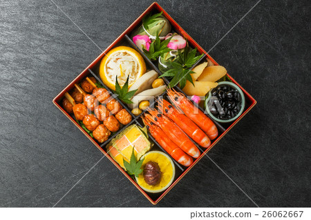 新年菜一般日本新年菜(osechi) 新年菜一般日本新年菜(osechi) 26062667