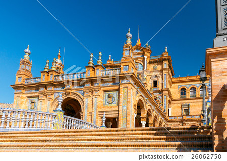 Seville. Spanish Square or Plaza de Espana. Seville. Spanish Square or Plaza de Espana. 26062750