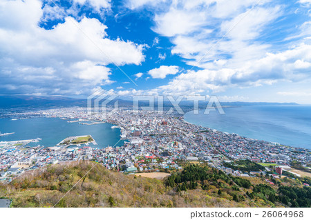 [Hokkaido] Cityscape of Hakodate [From Mount Hakodate] 26064968