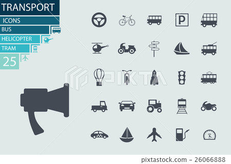 a collection of 25 pieces of flat icons on the a collection of 25 pieces of flat icons on the 26066888