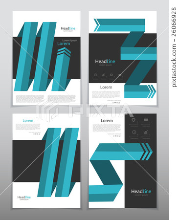 Vector design for Cover Report Annual Flyer Poster Vector design for Cover Report Annual Flyer Poster 26066928
