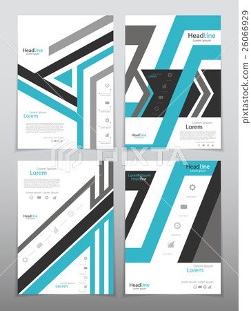 Vector design for Cover Report Annual Flyer Poster Vector design for Cover Report Annual Flyer Poster 26066929