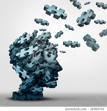 Dementia Puzzle Concept 26068592