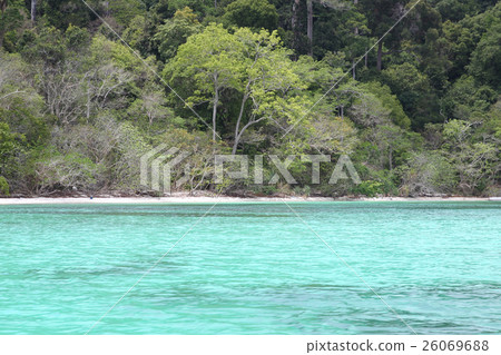 scenic views of the coastline of archipelago  26069688