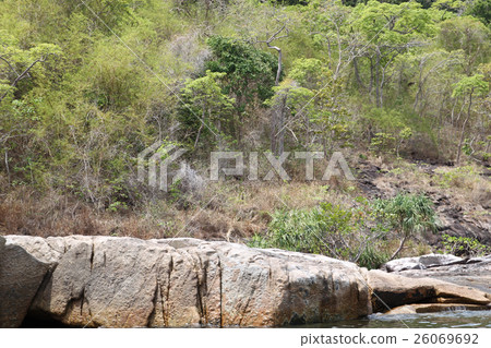 scenic views of the coastline of archipelago  26069692