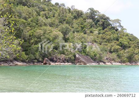 scenic views of the coastline of archipelago  26069712