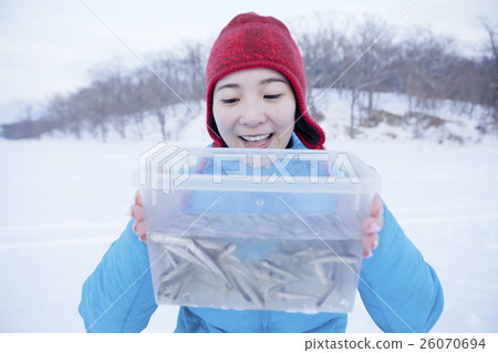 Wakasagi Fishing _ Women Wakasagi Fishing _ Women 26070694