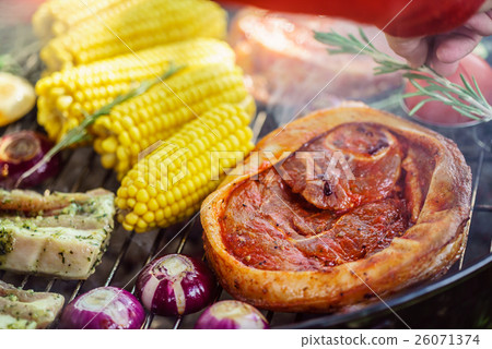 Barbecue grill concept 26071374