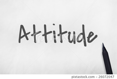 Positive Attitude Life Simple Concept 26072047