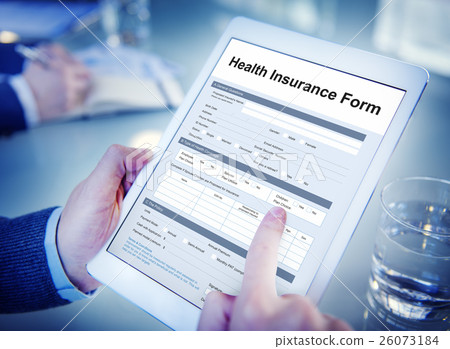 Health Insurance Healthcare Form Concept 26073184