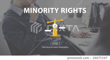 Law Judgement Rights Weighing Legal Concept 26075347
