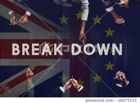 Brexit Britain Leave European Union Quit Referendum Concept 26075533
