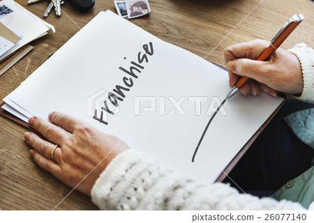 Franchise Business Work Mission Concept 26077140