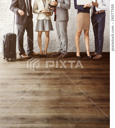 Business Team Working Research Planning Concept Business Team Working Research Planning Concept 26077500