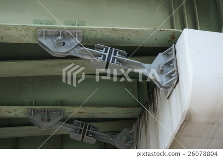"Falling bridge prevention device" to prevent the bridge girder from falling during an earthquake 26078804
