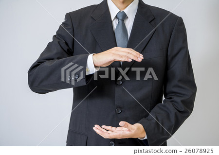 Japanese man's pose of suit Japanese man's pose of suit 26078925