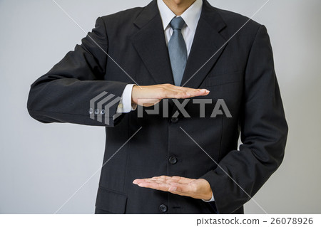 Japanese man's pose of suit Japanese man's pose of suit 26078926
