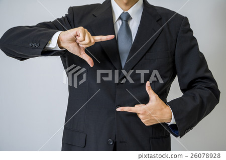 Japanese man's pose of suit Japanese man's pose of suit 26078928