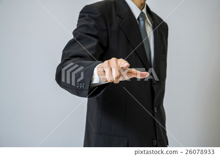 Japanese man's pose of suit Japanese man's pose of suit 26078933