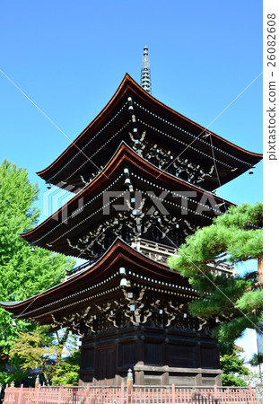 Hida Takayama Hida Kokubunji triple tower (2016.10) 26082608