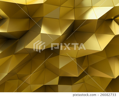 Beautiful gold abstract background - Stock Illustration [26082733] - PIXTA