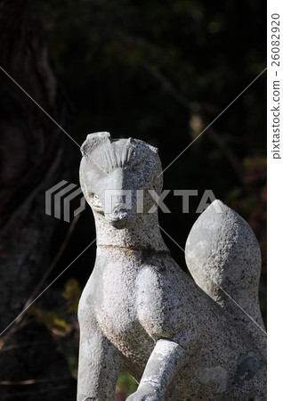 Earless Fox from Shiwa Inari Shrine 26082920