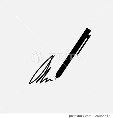 The signature, pen, undersign, underwrite, ratify 26085312