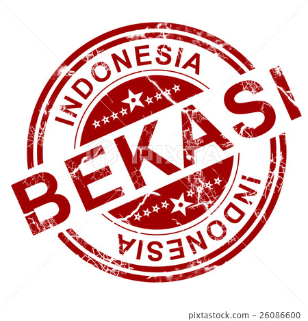 Red Bekasi stamp 26086600