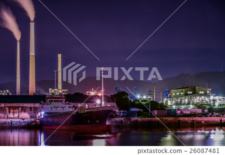 Shunan factory night view 10 26087481